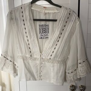 Free people romantic blouse
